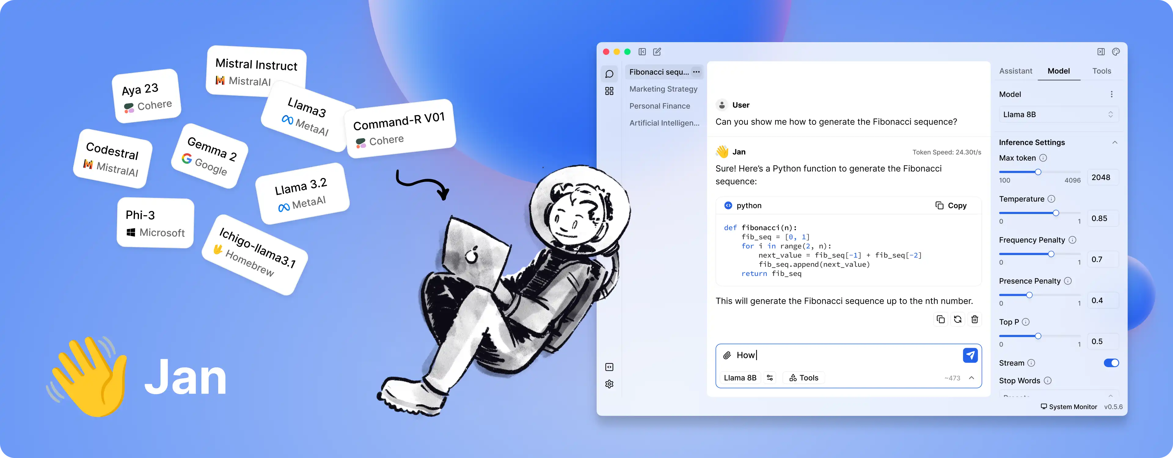 How to Install and Use the Jan Open Source AI Assistant